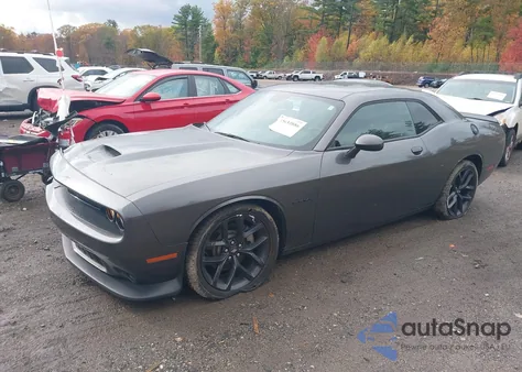 2022 Dodge Challenger R/T из США, поврежденный, VIN 2C3CDZBT1NH156231